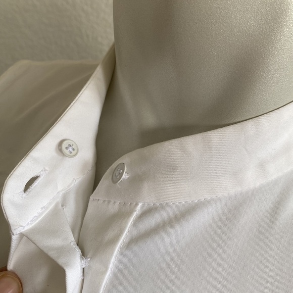 ELIE TAHARI White "Samiyah" Dress Lace Hem Size 2 - Picture 11 of 11